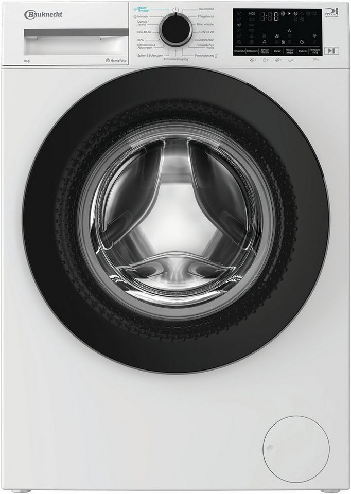 BAUKNECHT Waschmaschine B W 9A30 BS, 9 kg, 1400 U/min, Adaptive Wash – Intelligente Anpassung für perfekte Waschergebnisse Bild 4