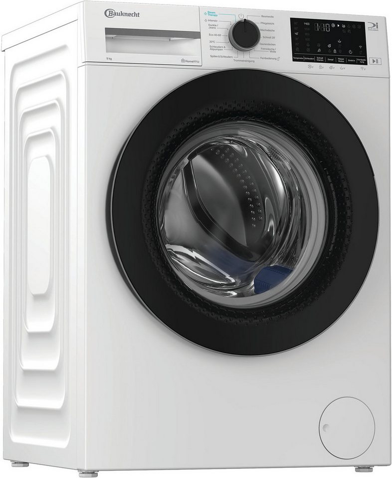 BAUKNECHT Waschmaschine B W 9A30 BS, 9 kg, 1400 U/min, Adaptive Wash – Intelligente Anpassung für perfekte Waschergebnisse Bild 5