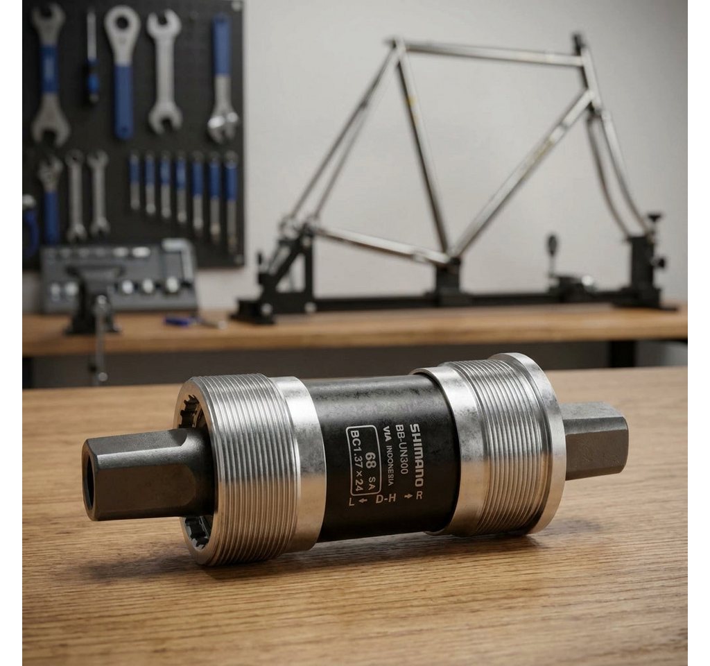 Shimano Fahrradpedale SHIMANO Innenlager UN300 68/115 mm BSA - zuverlässiges Tretlager für k Bild 2