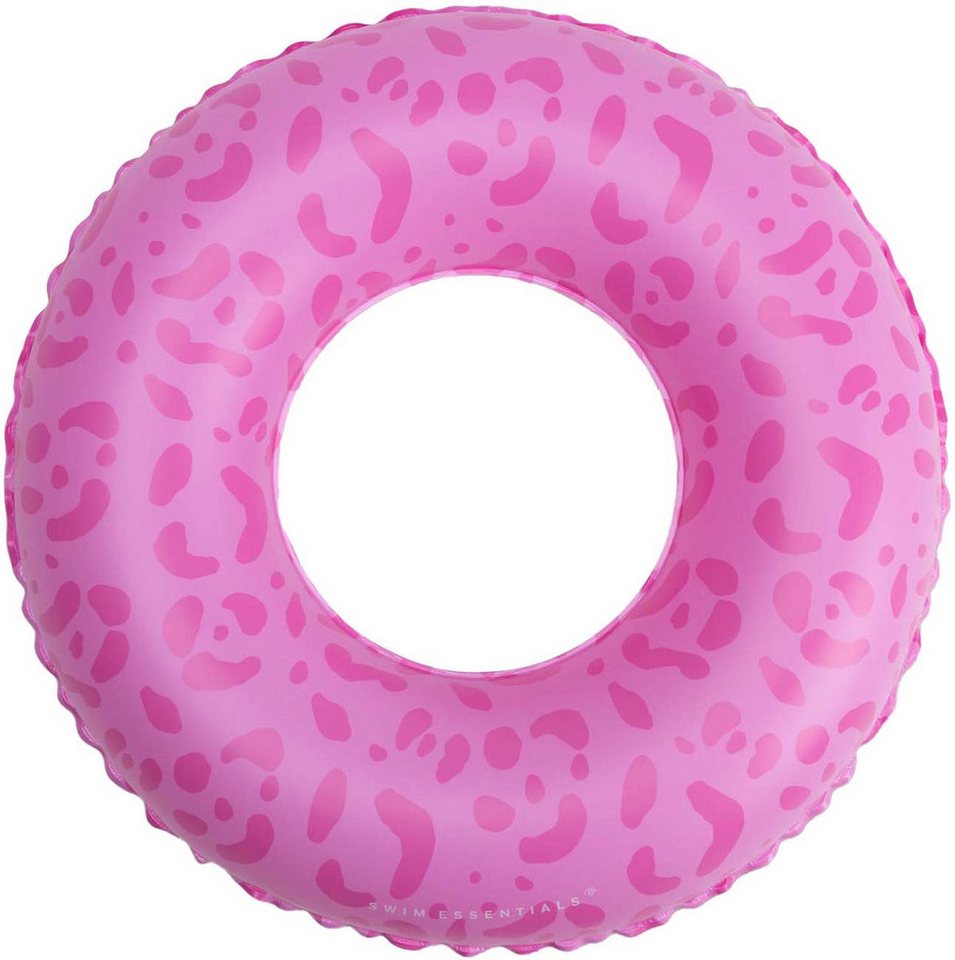 Swim Essentials Schwimmring Schwimmring 55 cm Pink Leopard, Schwimmreifen Reifen Ring Schwimmhilfe Bild 3
