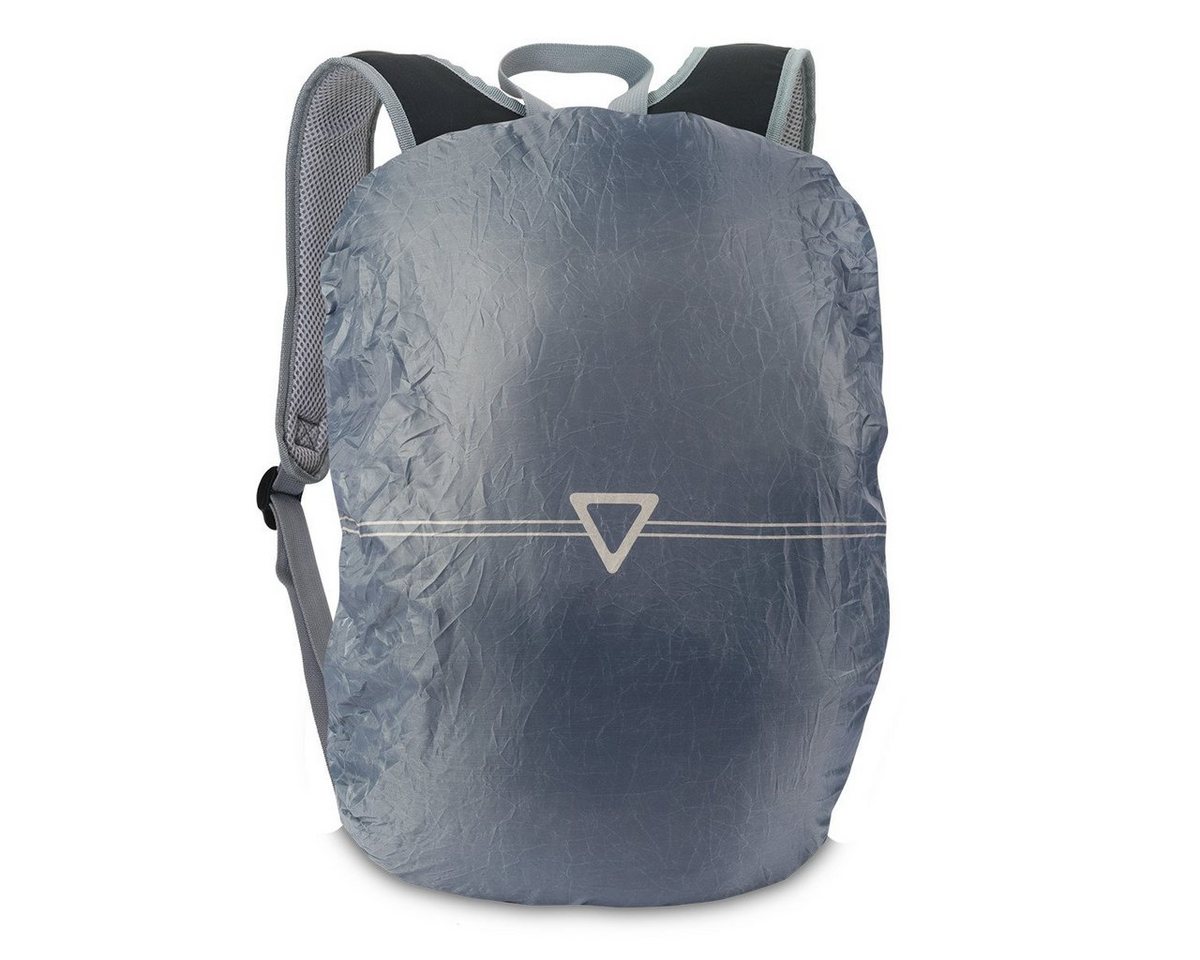 fabrizio® Rucksack-Regenschutz Regenhülle für Rucksack, hellgrau
