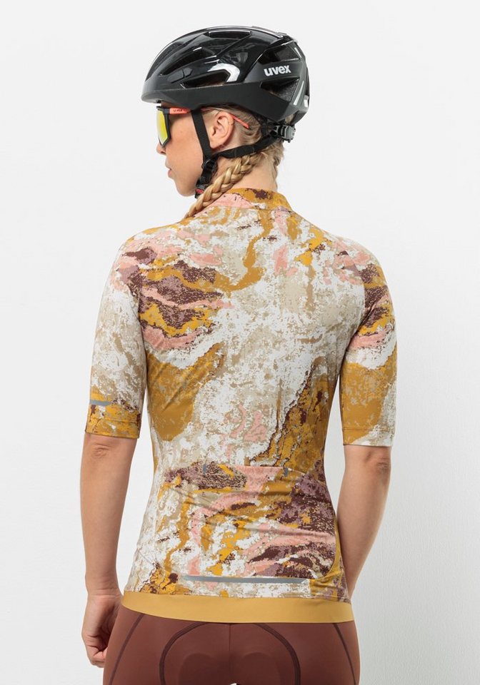 Jack Wolfskin Fahrradjacke GRAVEX PRINTED FZ S/S W