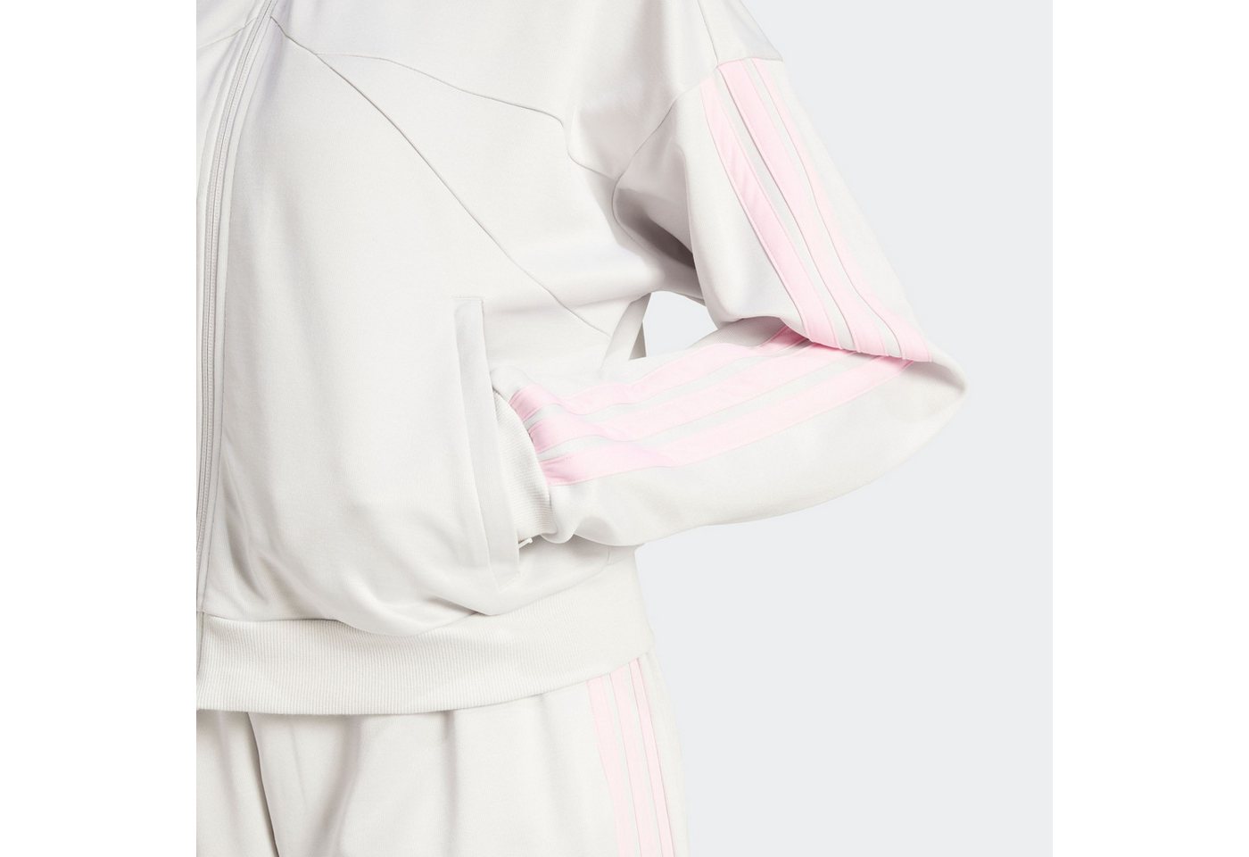 adidas Sportswear Trainingsjacke TIRO CUT 3-STREIFEN für Erwachsene, mit geradem Rumpfabschluss Bild 2