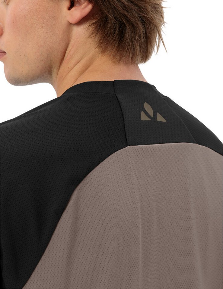 VAUDE Radtrikot Men's Loamer Shirt mit Rundhalsausschnitt, aus Polyester, in Jersey-Qualität