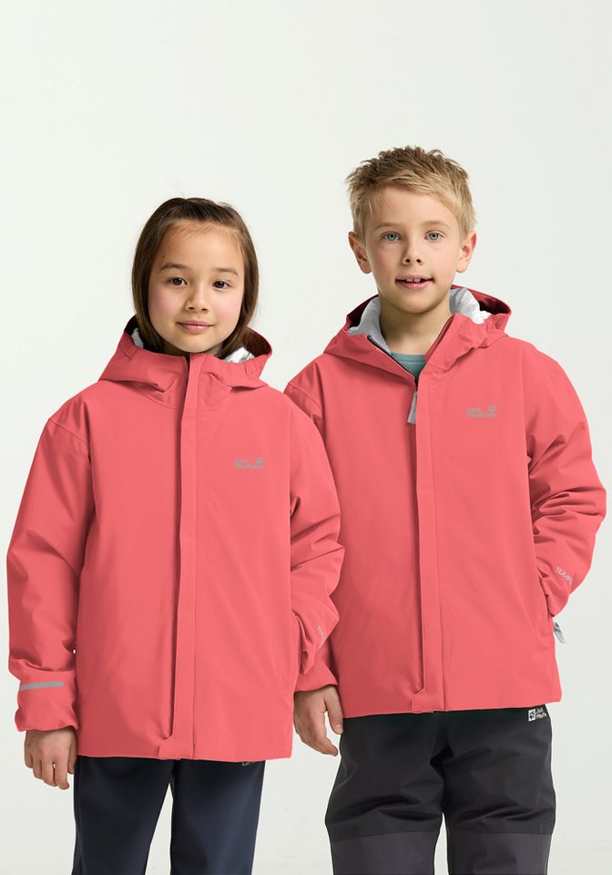Jack Wolfskin Skijacke FLOWLINE JKT KIDS Kinderskijacke, wasserdicht, winddicht Bild 5