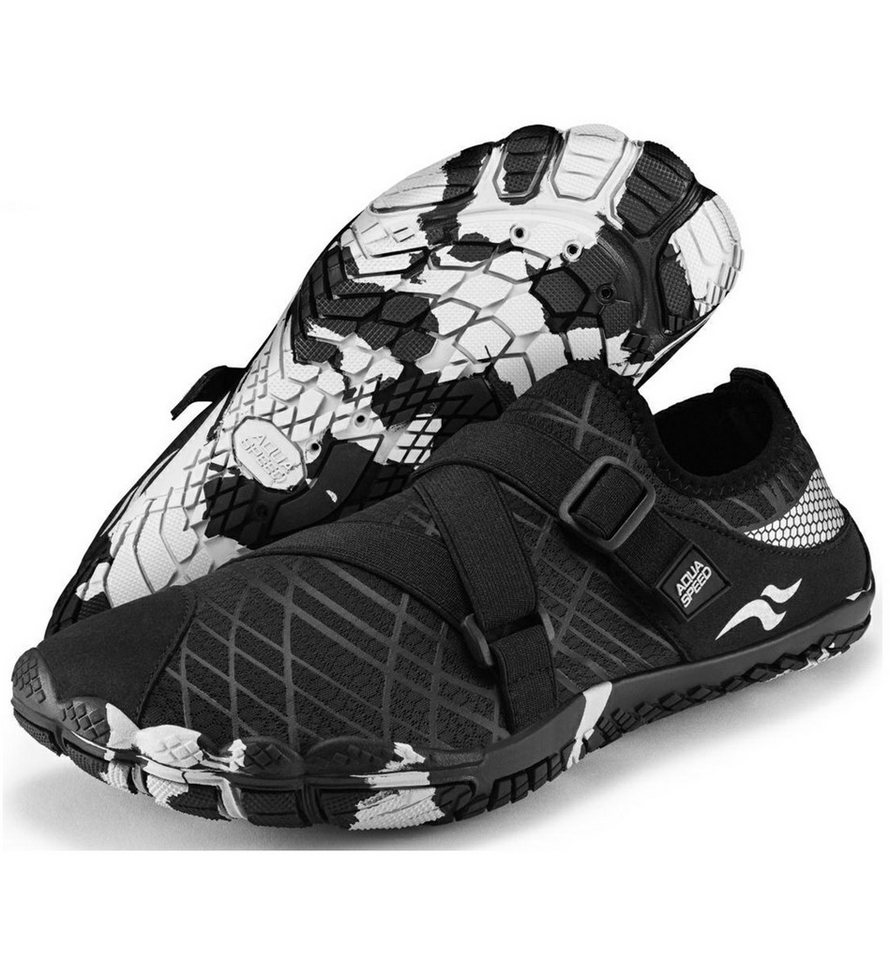 Aqua Speed Tortuga Schwimmschuhe Gr. 46 – Schwarz + Handtuch im Set Wasserschuh (Multifunktionale Wasserschuhe – für Urlaub, Alltag & Wellness) Leicht, flexibel & kompakt – ideal für Reisen & Tagesausflüge Bild 4