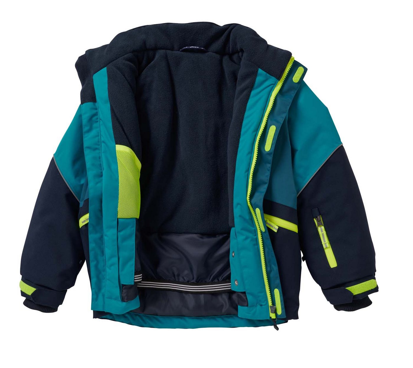 JAKO-O Outdoorjacke JAKO-O Kinder Robustjacke gefüttert, dunkeltürkis Bild 2