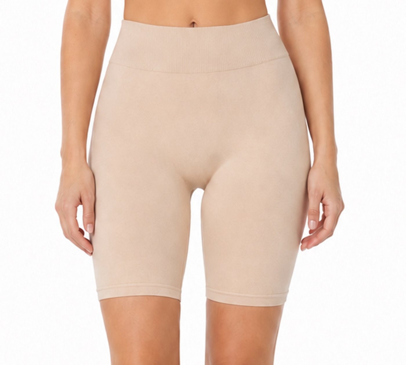 Rungassi Radlerhose GAUBERT Nahtlose Radlerhose Damen 3er Set Anti-Reibungs Shorts Gr.S/M (Set bestehend aus 3 Radlerhosen) Bild 2