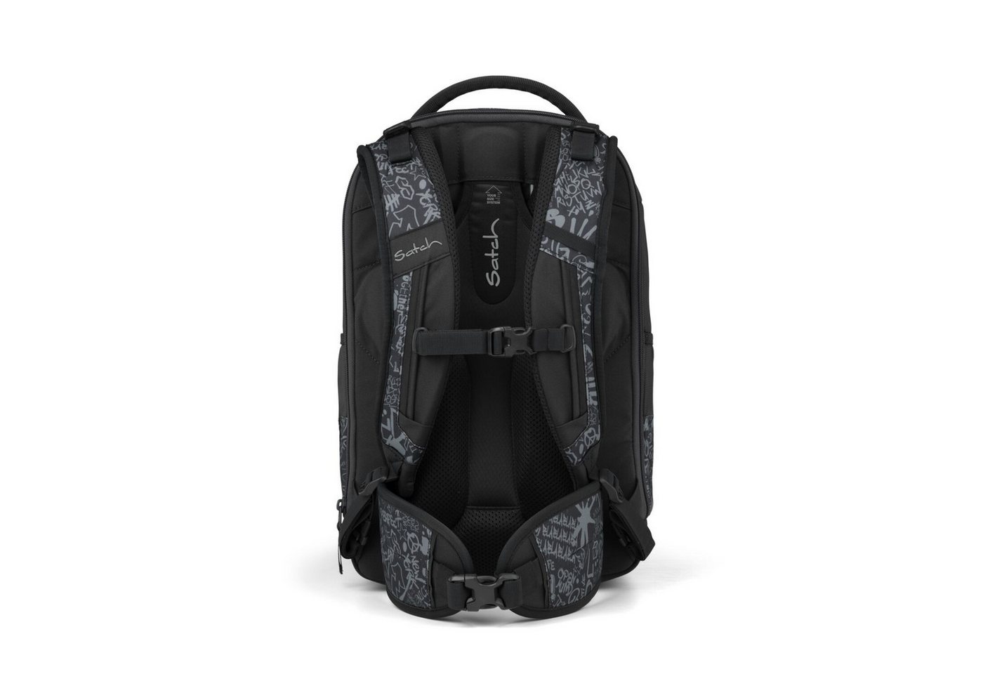 Satch Schulranzen Schulrucksack-Set MATCH PLUS Street Ink 2-teilig (2-teilig), Schulranzen, ergonomisch, 30 + 5 Liter, 4 Fächer Bild 5