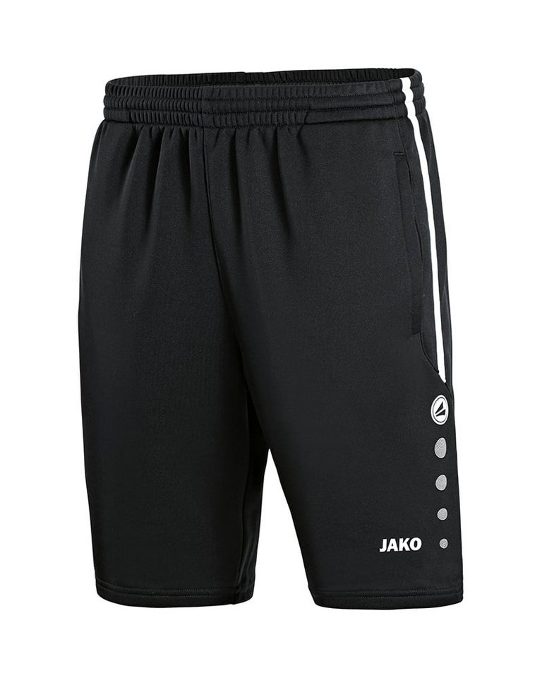 Jako Sporthose Short Active kurz schwarz/weiss Herren