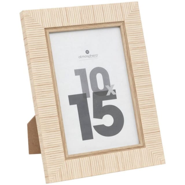 Atmosphera - Fotorahmen Thea Beige 10x15cm créateur d'intérieur