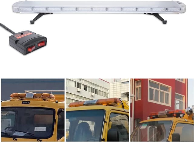 Led Lichtbalken Warnleuchte Arbeitsleuchte kfz Rundumleuchte Pannenlicht dc 12-24V 90W Arbeitsscheinwerfer Strobe Licht