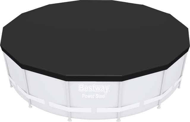 Flowclear Abdeckplane pvc ø 427 cm Abdeckplane Pool Poolabdeckung - Bestway