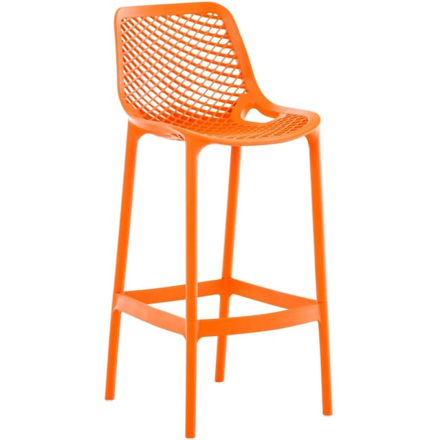 CLP - Outdoor Barhocker Air orange