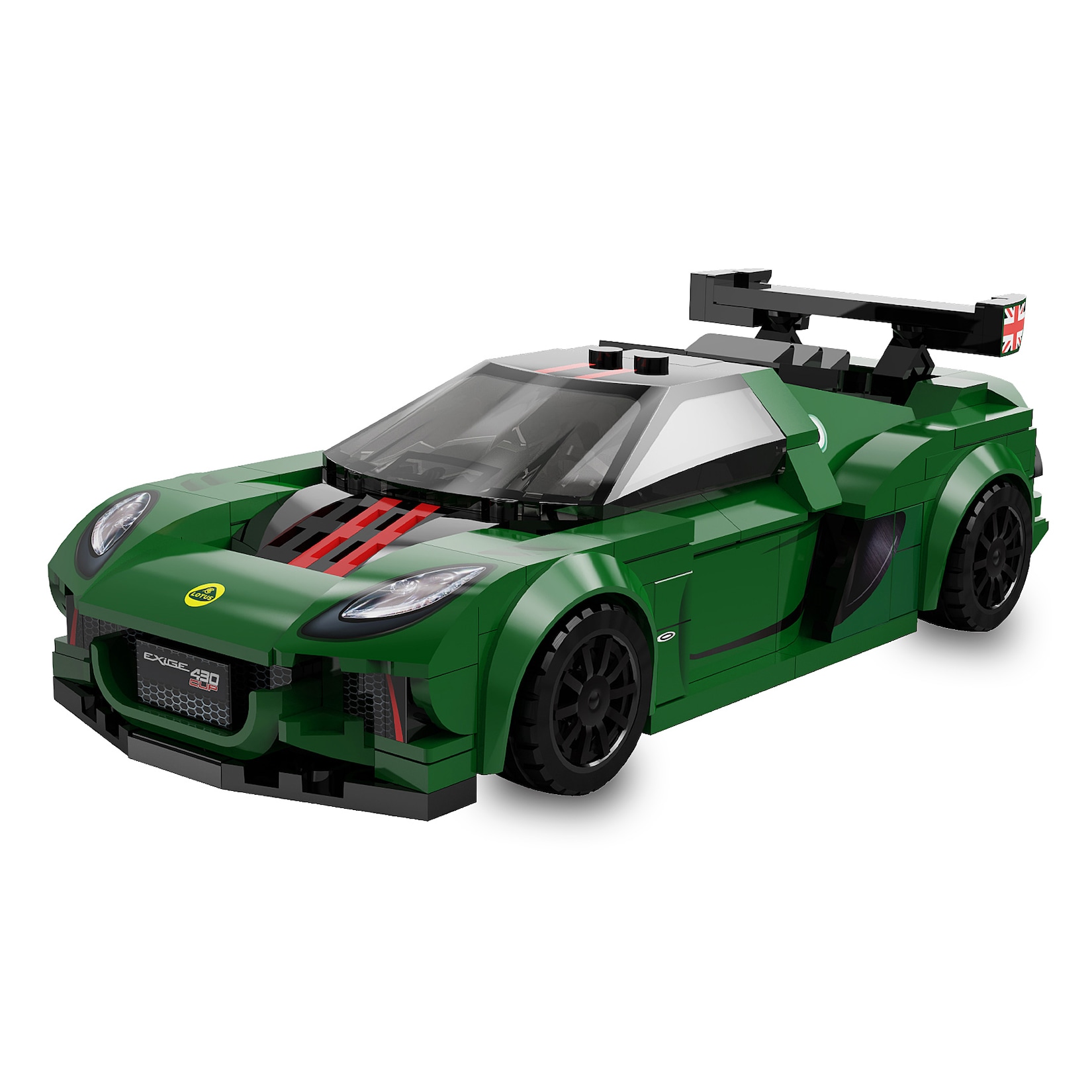 JAMARA-402930 CaDA Lotus Exige Cup 430 1:24 grün Bricks