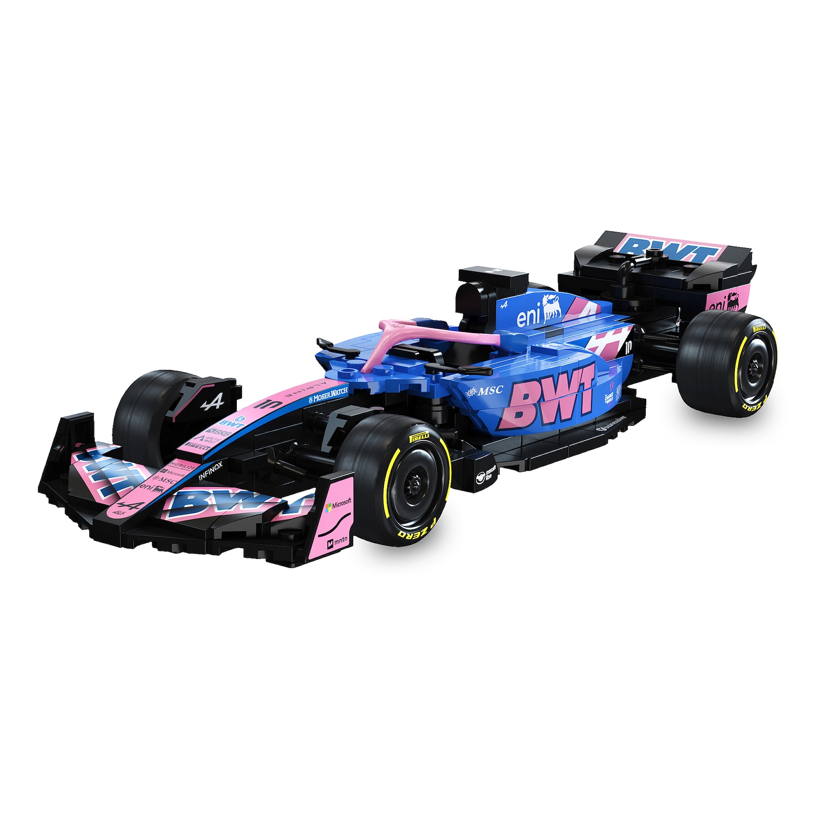JAMARA-402928 CaDA BWT Alpine Formula One™ Team A525 1:24 blau Bricks