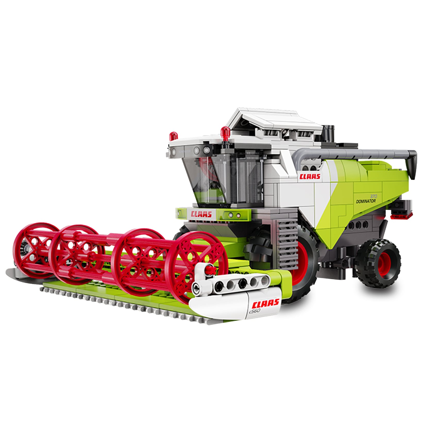JAMARA-402946 CaDA Claas Dominator 370 1:24 Bricks