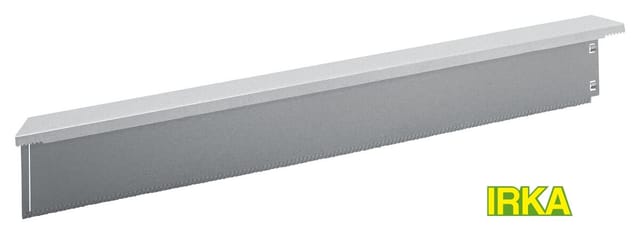 IRKA Rasenkante breit Komplettset "Klick-Fix" Alu-Zink 14 cm hoch, 100 cm lang 1 Stück