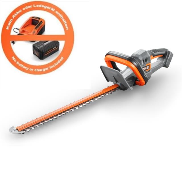 Heckenschere 20V inkl. Akku FX-E1HS20 Elektrischer Heckentrimmer - Schnittlänge 52 cm (ohne Akku und Ladegerät) - Fuxtec