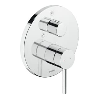 Circle - Unterputzarmatur, für 2 Verbraucher, Chrom CE5210012010 - Duravit