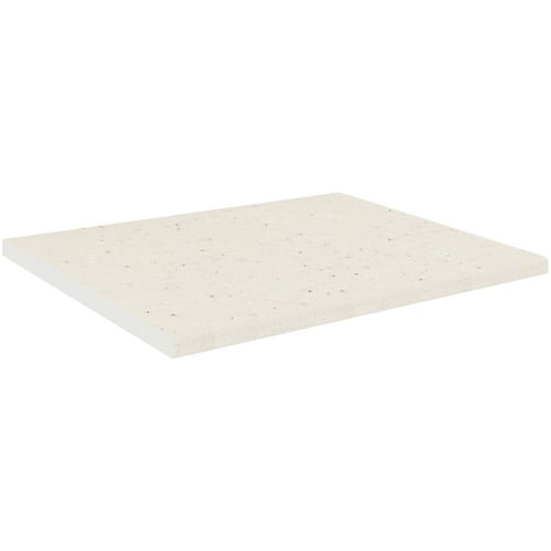 Esilo Küchenarbeitsplatte 80 cm weiß.