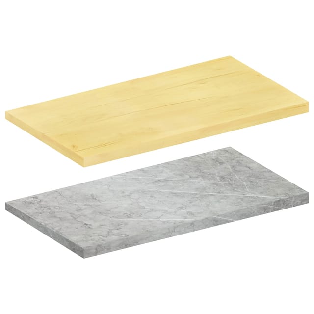 Ebuy24 - Fasola Küchenarbeitsplatte 40x60cm Marmor dekor.