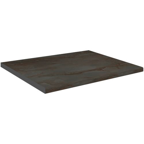 Esilo Küchenarbeitsplatte 80 cm anthrazit grau.