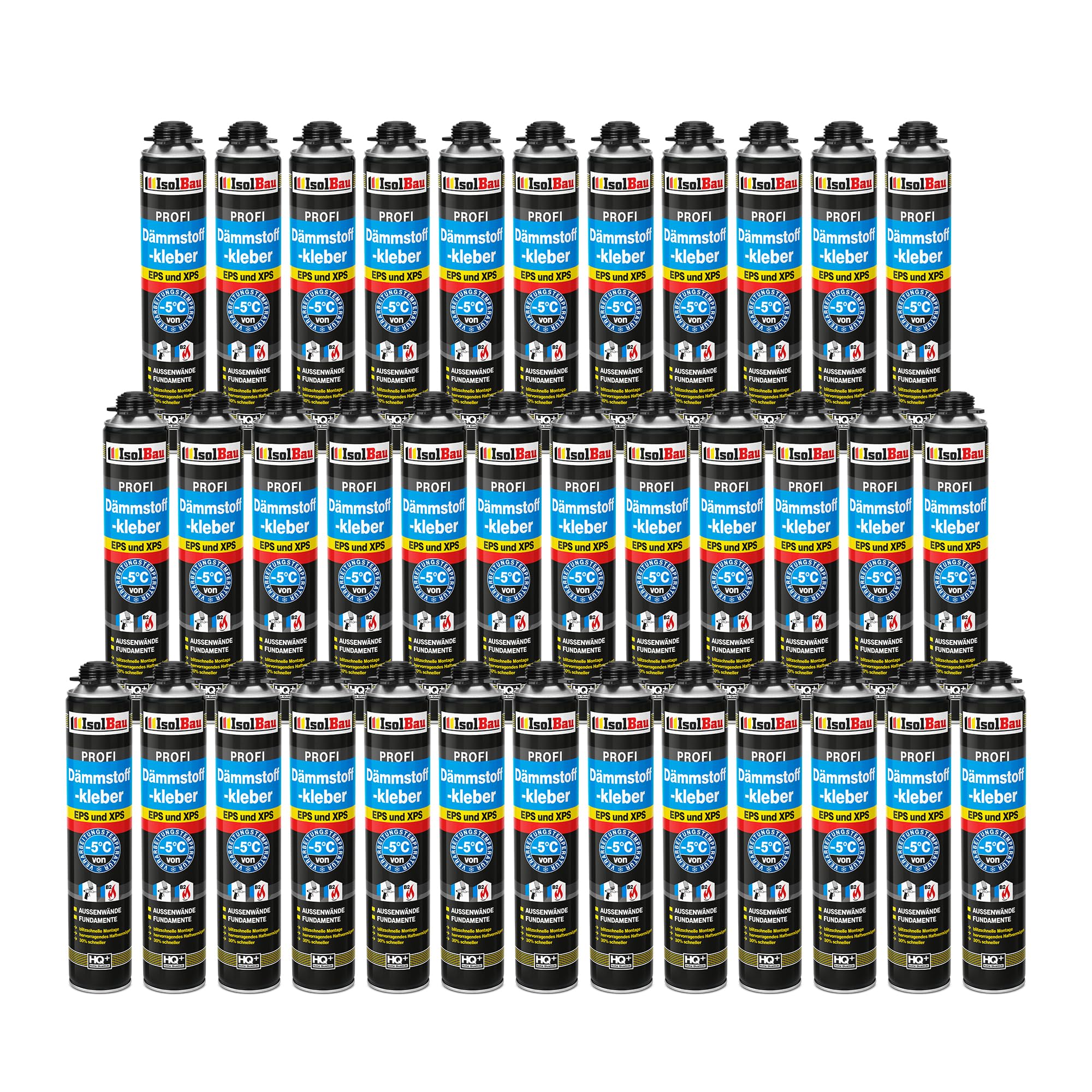 Isolbau Schaumkleber Für Styropor Xps Eps Dämmstoffkleber 36 X 750 Ml