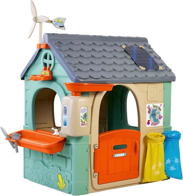 Spielhaus Kind - FEBER - Recycle Eco House - Recycelter Kunststoff - Anti-UV - 150 cm hoch