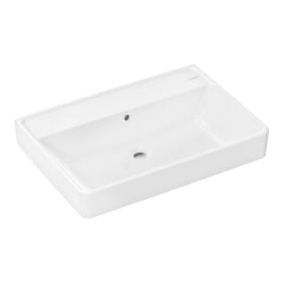 Xanuia q Waschtisch, mit Hahnloch, mit Überlauf, - Hansgrohe