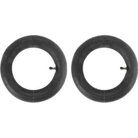 2 Innenschläuche 10 X 2,125 (10 Zoll) Für Elektroroller, Kompatibel Mit Reifen Der Größen 10x2, 10x1,90, 10x1,95, 10x2 Und 10x2,125. [db] Schwarz