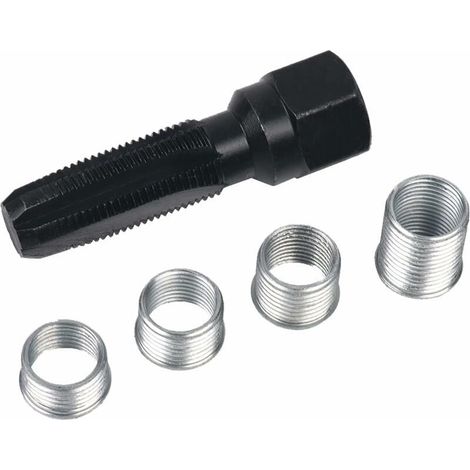 M14 X 1,25 Zündkerzengewinde-reparatursatz – 5-teilig – Kohlenstoffstahl – 14 Mm Zylinderkopf-gewindeeinsätze