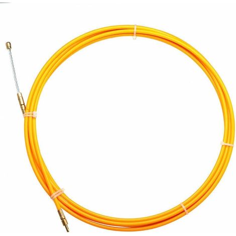 6 Mm X 30 M Glasfaser-kabelzieher Für Elektriker – Druckfest – Nichtleitend – Zum Einziehen Von Kabeln In Rohren