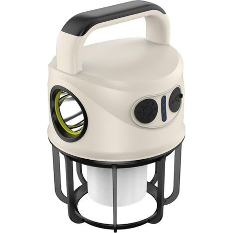 Wiederaufladbare Led-campinglaterne, Wasserdichte Outdoor-lampe, Extrem Leistungsstarke, Per Usb Aufladbare Led-taschenlampe Mit Usb-kabel