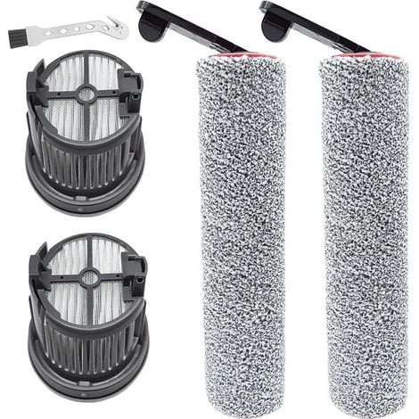 Bürstenwalzen- Und Filterzubehör Für Dreame H14 Pro, H14 Und H14 Dual Nass- Und Trockensauger (ersatzteile), 2 Bürstenwalzen + 2 Filter