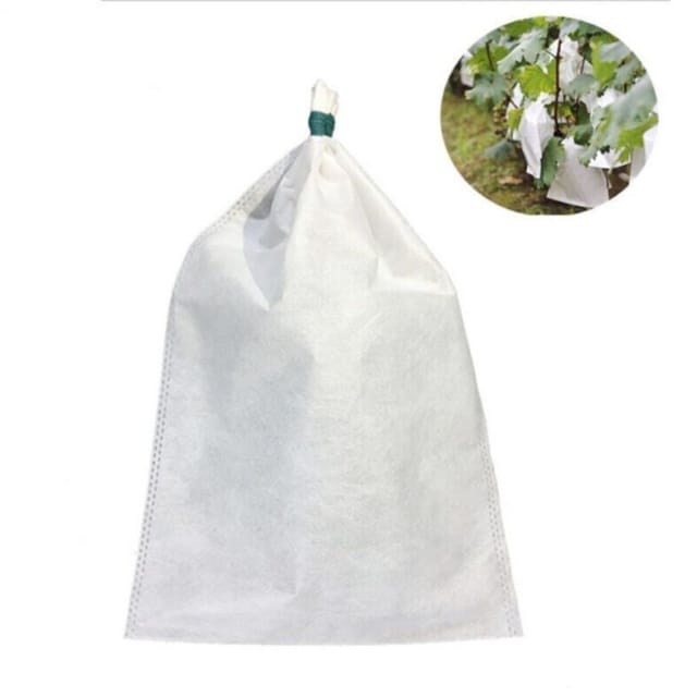 100 Stück Obsthüllen 20 x 30 cm – atmungsaktive, staubdichte, insektensichere, vogelsichere Tasche