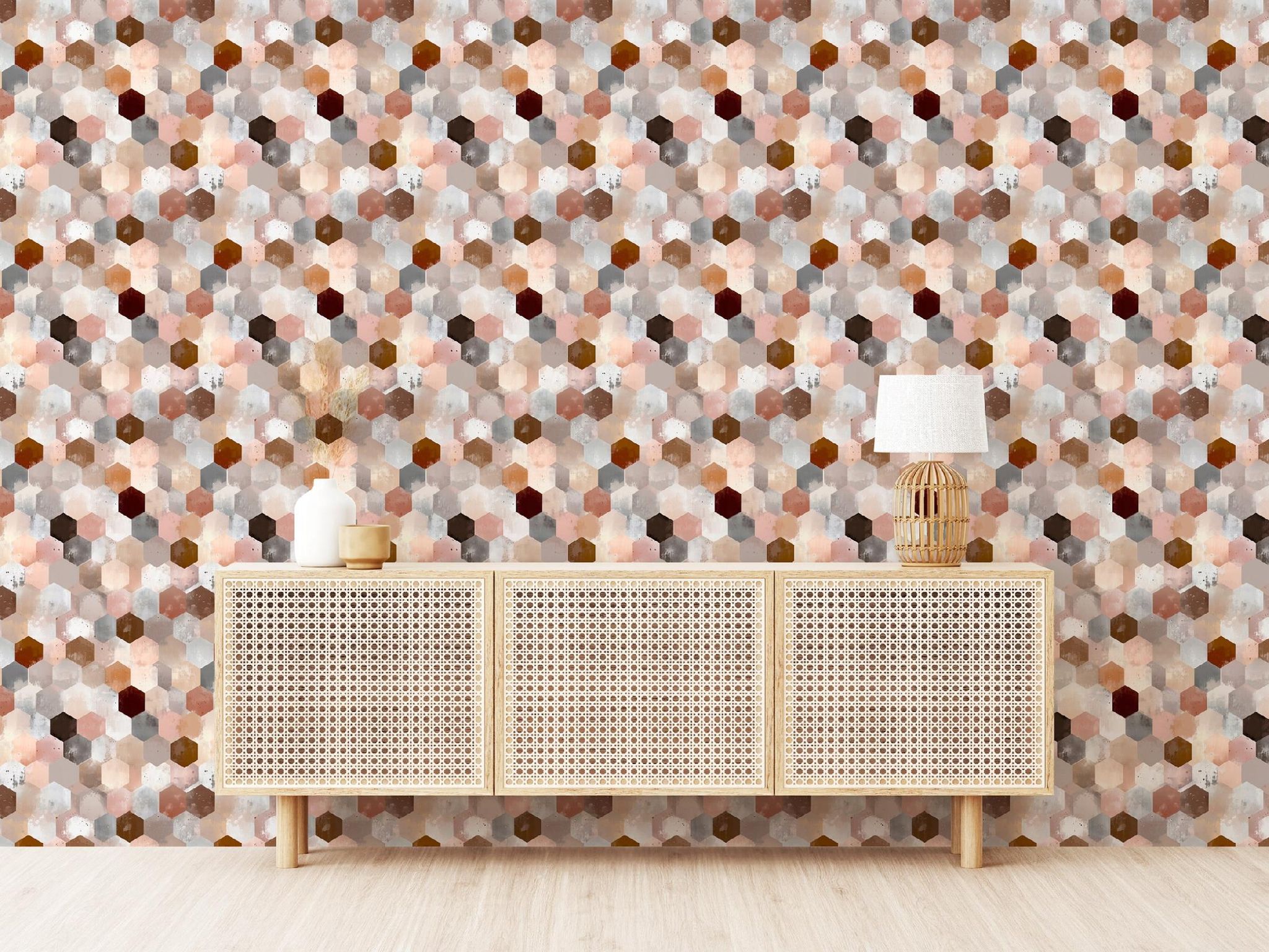 Wallarena Vliestapete Abstrakt Geometrisch Loft Für Wohnzimmer Und Schlafzimmer, 10 M X 50 Cm – Inkl. Kleister & Anleitung
