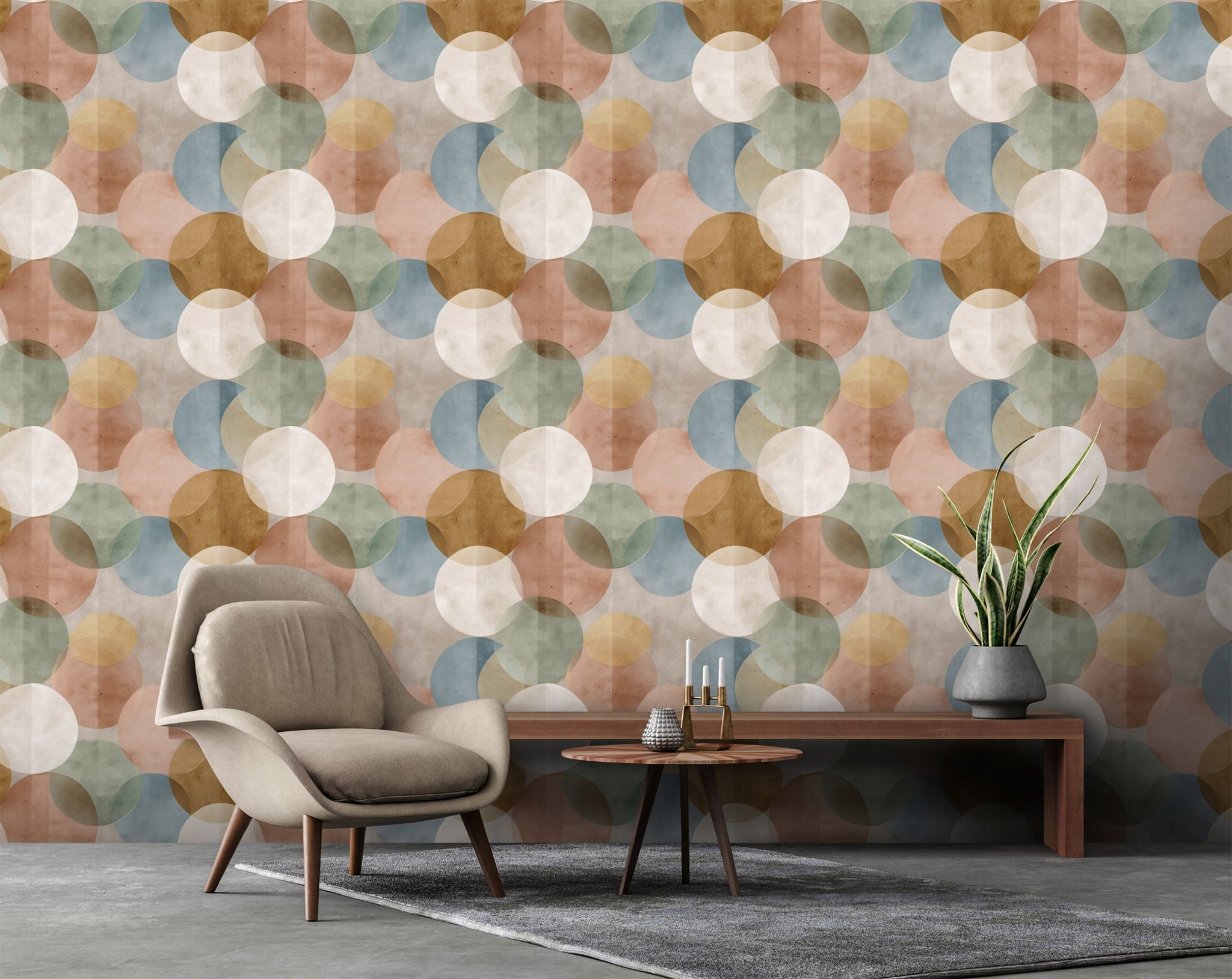 Wallarena Vliestapete Beige Abstrakt, Für Wohnzimmer Und Schlafzimmer, 10 M X 50 Cm – Komplettset Inkl. Kleister & Anleitung