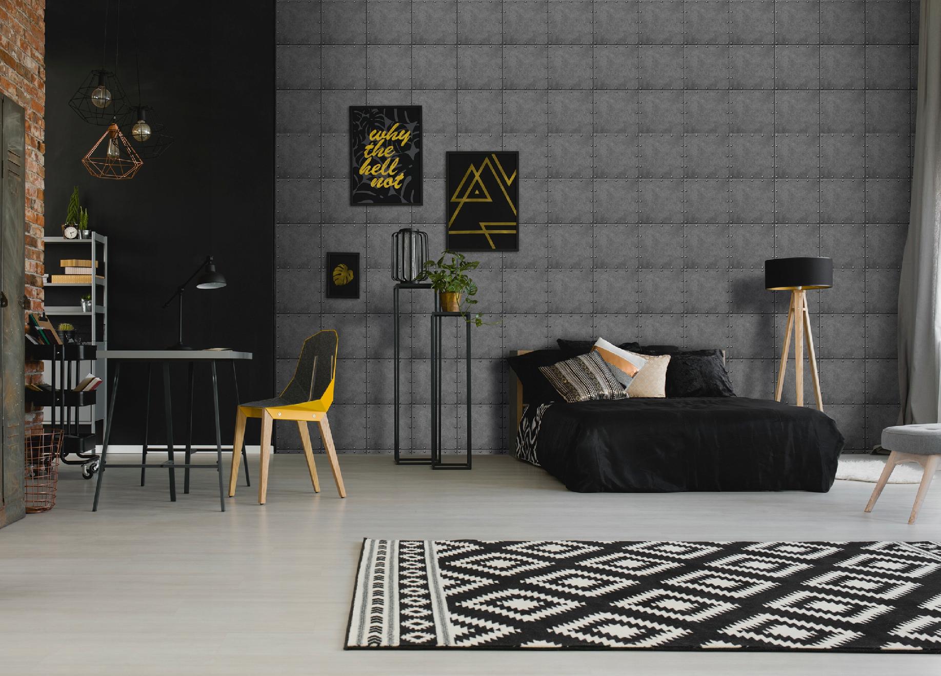 Wallarena Vliestapete Beton Grau Loft 3d-optik, Für Wohnzimmer Und Schlafzimmer, 10 M X 50 Cm – Inkl. Kleister & Anleitung