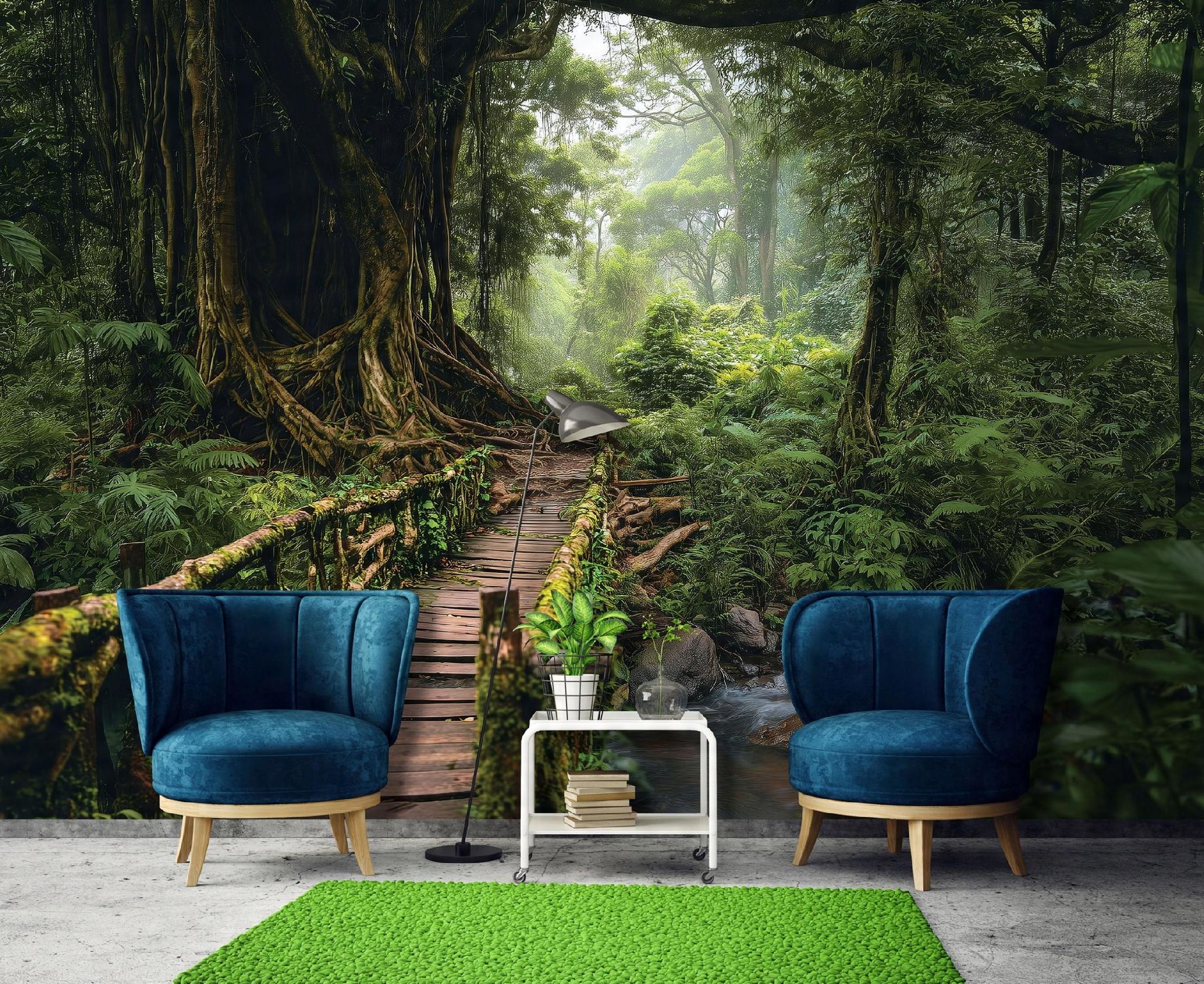 Fototapete Bäume Straße Wald Natur 3d-optik, Für Wohnzimmer Und Schlafzimmer, 250 X 175 Cm – Komplettset Inkl. Kleister & Anleitung