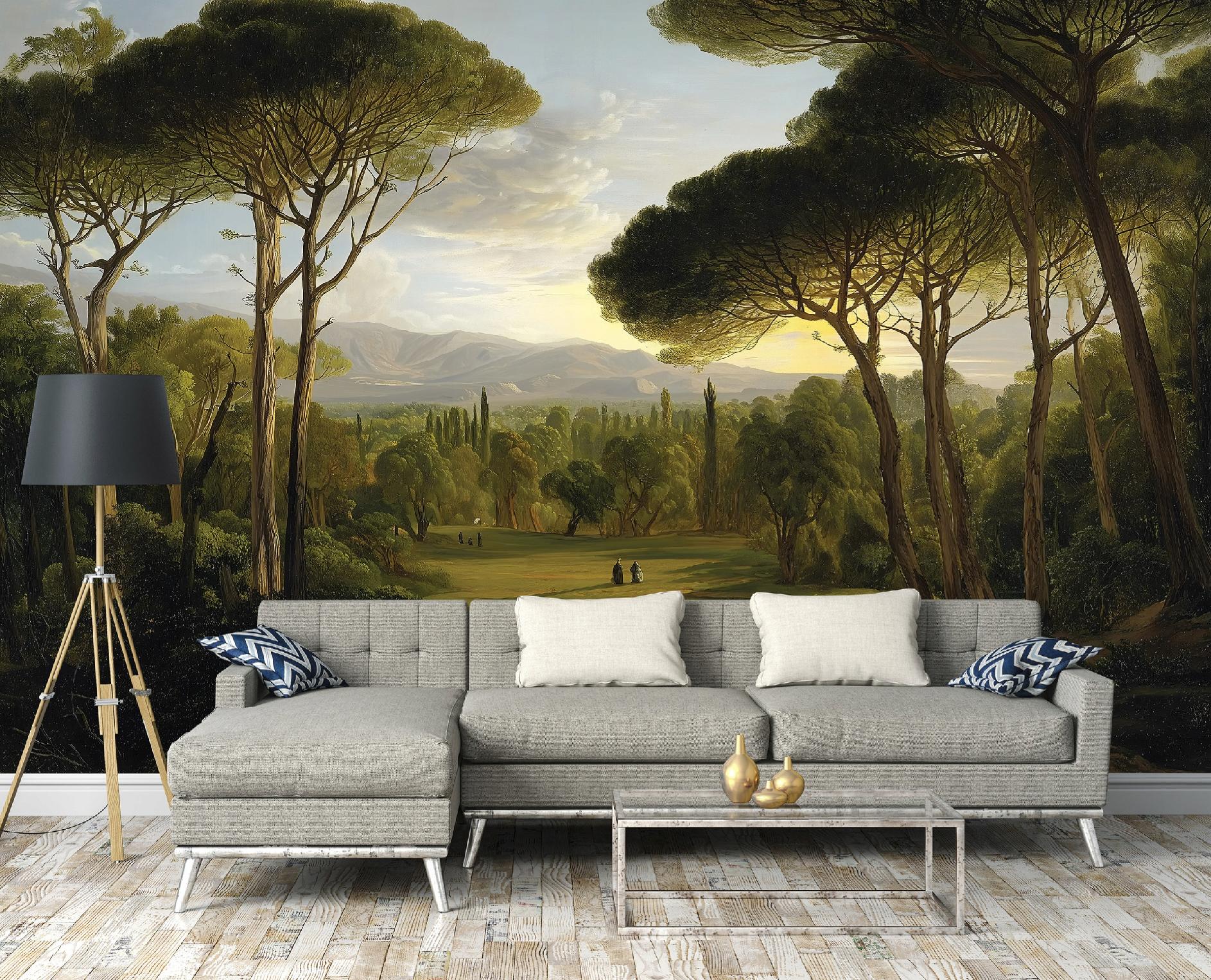 Fototapete Wald Natur Bäume, Für Wohnzimmer Und Schlafzimmer, 400 X 280 Cm – Komplettset Inkl. Kleister & Anleitung