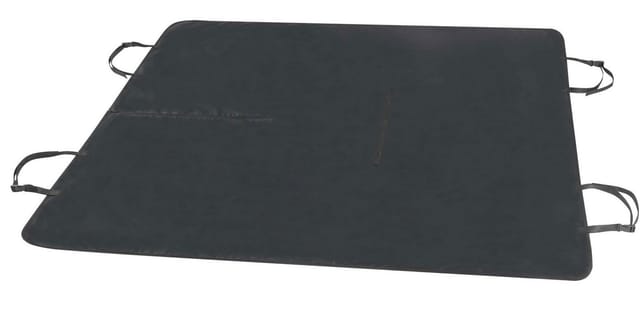 Walser Rückbank Schondecke Boomer schwarz Schutzdecke