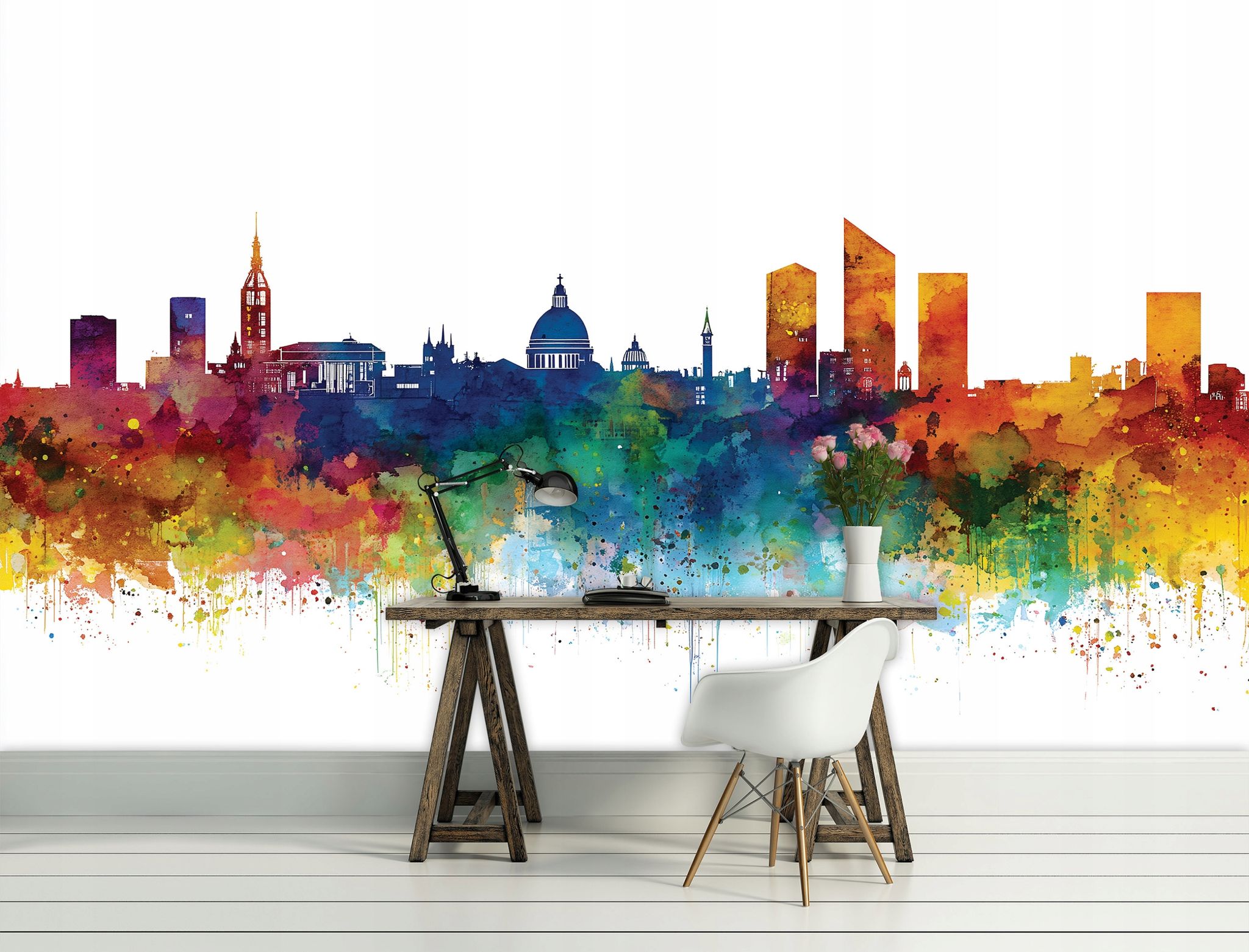 Fototapete Stadt Graffiti, Für Jugendzimmer, 200 X 140 Cm – Komplettset Inkl. Kleister & Anleitung