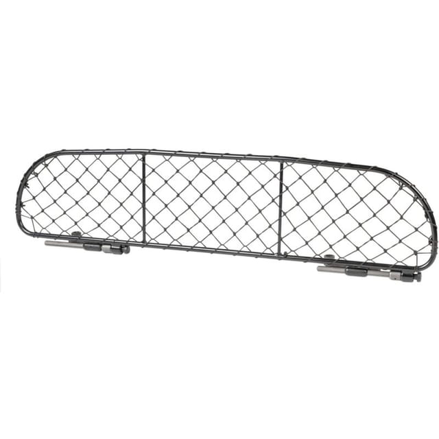 Walser - Hundegitter Dog Guard, Trenngitter für Hunde mit Nylonnetz, Auto Schutzgitter schwarz, Größe 19 - 1130x320mm