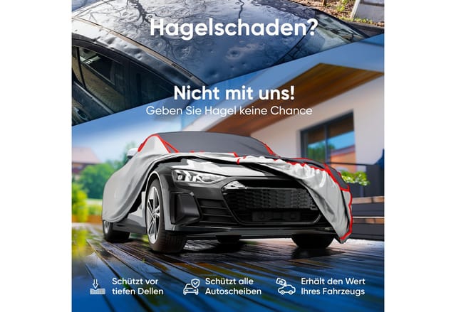 Walser - pkw Hagelschutzplane Premium Hybrid, Hagelschutzgarage Größe xxl