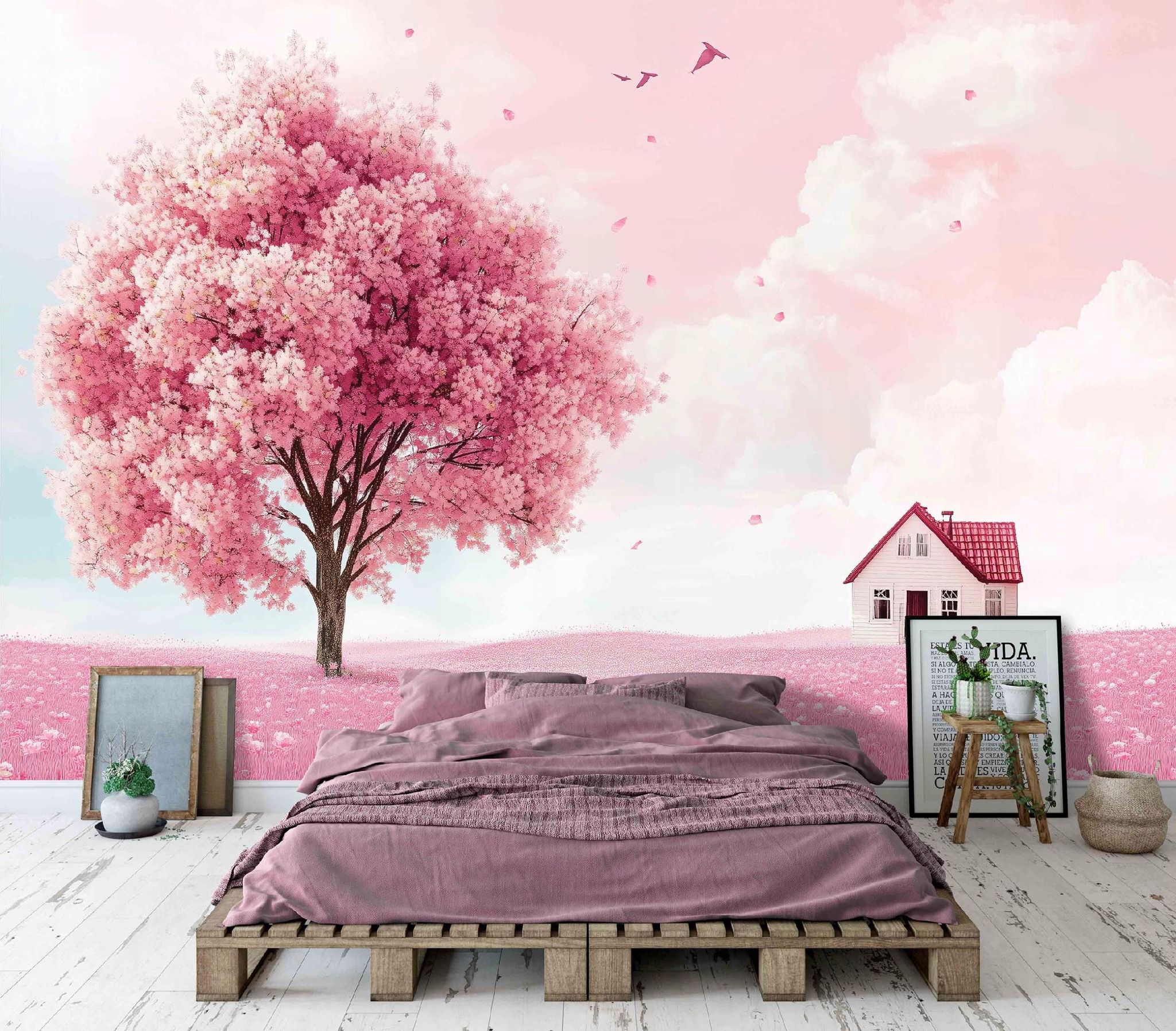 Fototapete Baum, Für Kinderzimmer, 400 X 280 Cm – Komplettset Inkl. Kleister & Anleitung