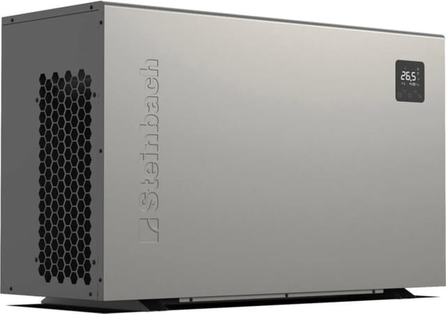 Steinbach - Swimming Pool Inverter Wärmepumpe 'Silent 17,5', für Pools bis 70.000 l, 17,5 kW Heizleistung