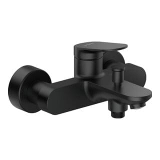 Wave - Badewannenarmatur, schwarz matt WA5230000046 - Duravit