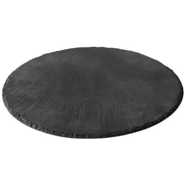 Lacor Drehplatte aus schwarzem Schiefer 35 cm