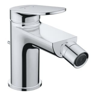 Wave Einhebel-Bidetmischer, Ausladung 128 mm, mit - Duravit